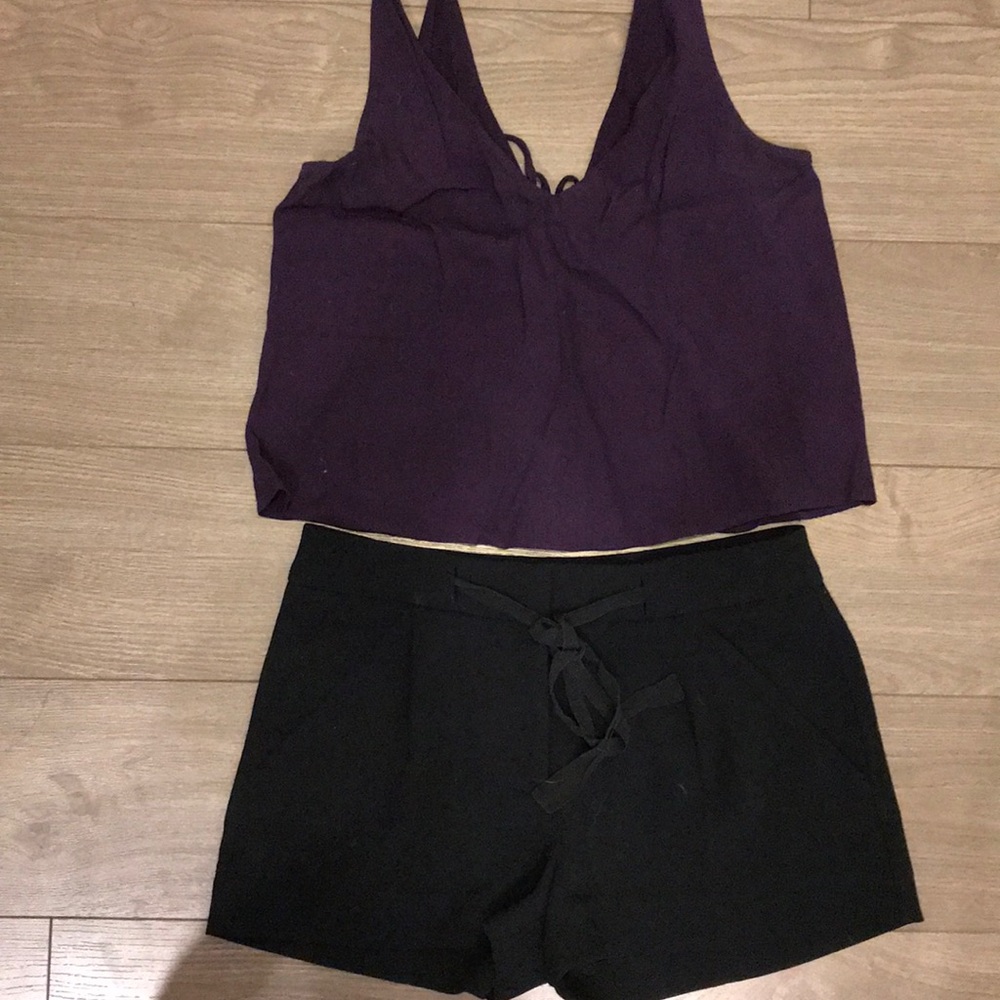 Aritzia Wilfred top and bottom